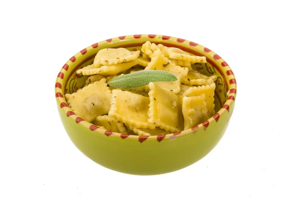 Ravioli met kruiden — Stockfoto