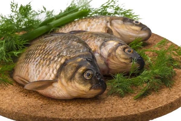 Raw Crucian — Stock Image Raw Crucian Stock Image