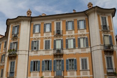 Roma, İtalya. eski şehrin tipik mimari detaylar