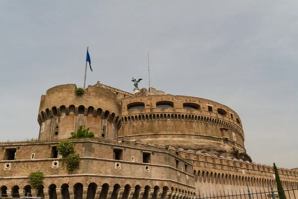 The Mausoleum of Hadrian, usually known as the Castel Sant'Angelo — Stock Photo, Image