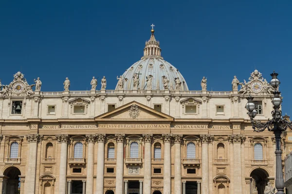 大教堂 di san pietro，梵蒂冈城，罗马意大利 — 图库照片