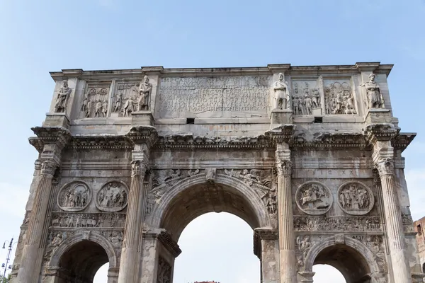 O Arco de Constantino, Roma, Itália — Fotografia de Stock