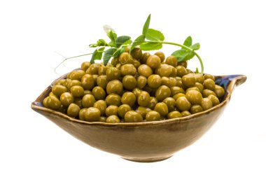 marine edilmiş yeşil bezelye