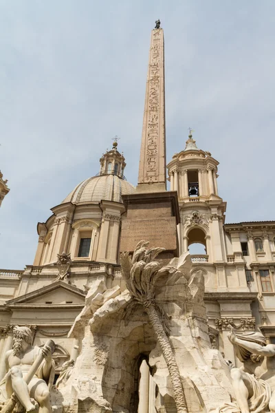 Piazza Navona, Rzym, Włochy — Zdjęcie stockowe