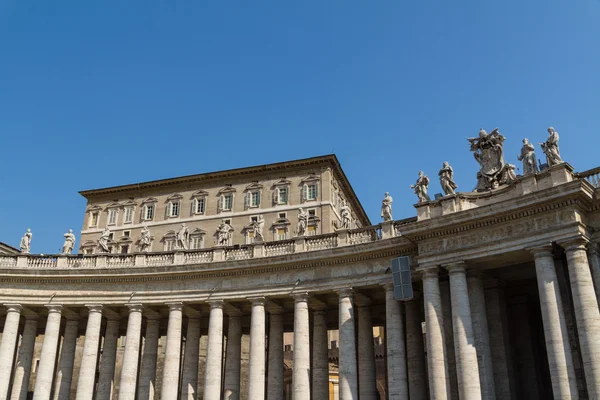 Saint peter's square, rome, Italië — Stockfoto