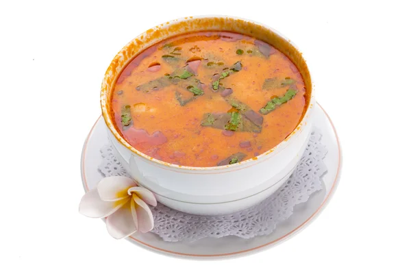 Thai famosa zuppa Thom Yam — Foto Stock