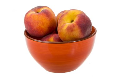 parlak olgun şeftali