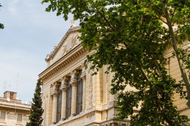 Roma, İtalya. eski şehrin tipik mimari detaylar