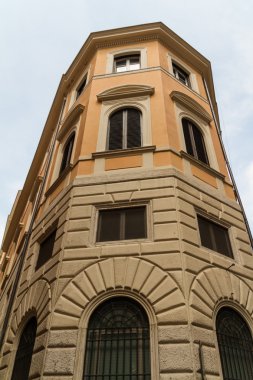 Roma, İtalya. eski şehrin tipik mimari detaylar