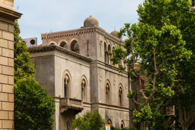 Roma, İtalya. eski şehrin tipik mimari detaylar