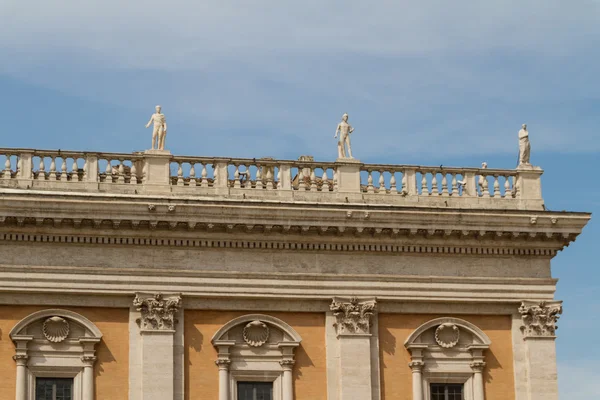 Campidoglio-plassen (Piazza del Campidoglio) i Roma, Italia – stockfoto