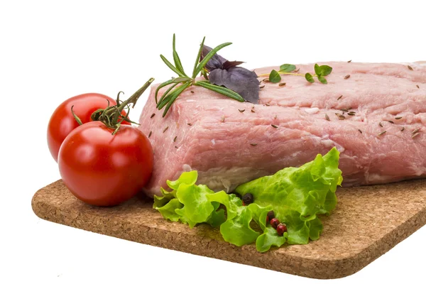 Raw pork meat — Stock Photo, Image