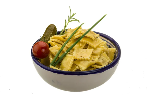 Ravioli met kruiden — Stockfoto