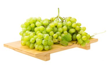 parlak yeşil üzüm