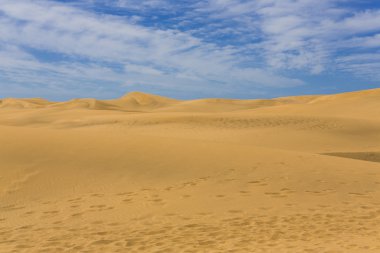 Maspalomas Duna - Kanarya adası Büyük Kanarya Çölü