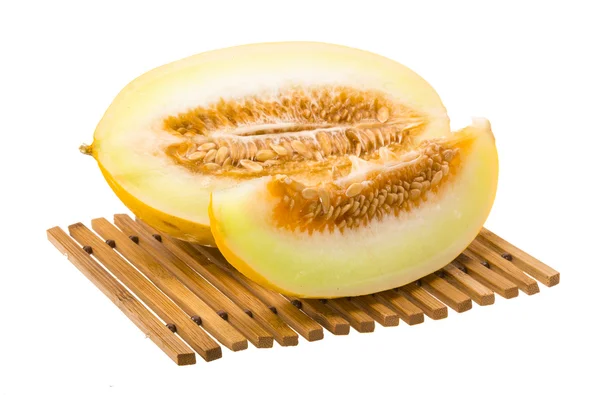 Rury soczysty melon — Zdjęcie stockowe