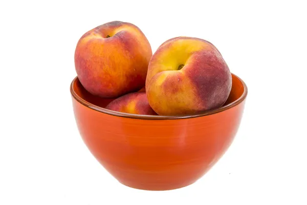 Bright ripe peaches — Stock Photo, Image