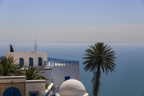 Old arabic town in Tunisia - Sidi Bu Said — Stock Photo, Image