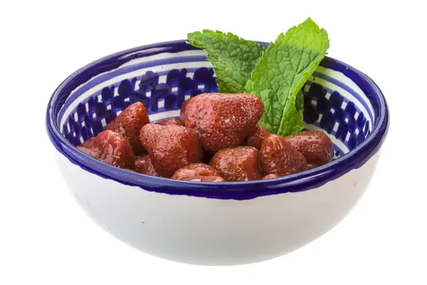 腌制的草莓 — 图库照片