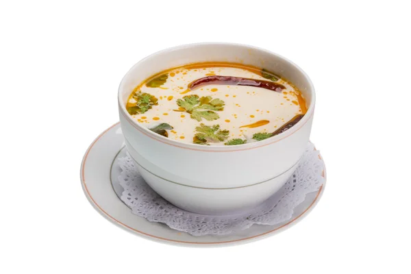 Thai berühmte Suppe thom yam — Stockfoto