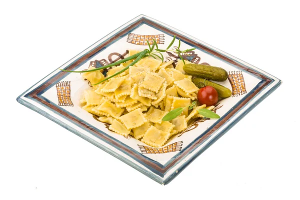 Ravioli mit Kräutern — Stockfoto