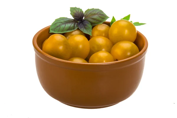 Жовтий томатний — стокове фото