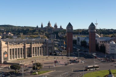 Venedik kuleleri Barcelona, İspanya