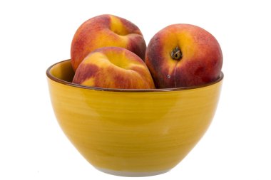 parlak olgun şeftali