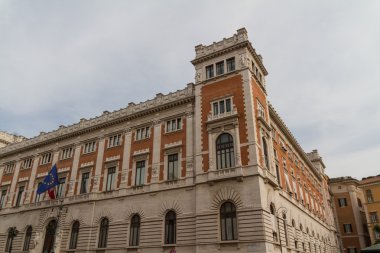 Roma, İtalya. eski şehrin tipik mimari detaylar