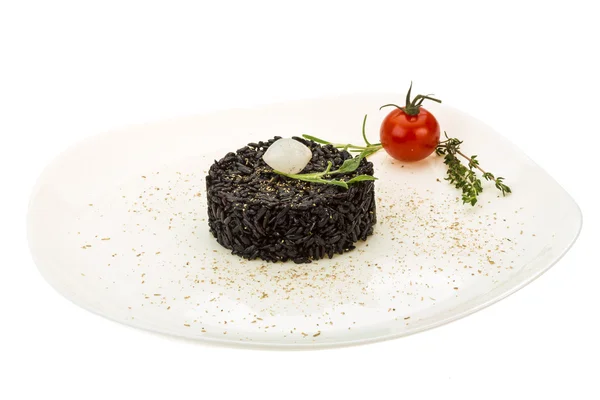 Arroz cocido negro —  Fotos de Stock