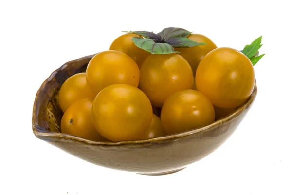 Yellow tomatoes — Stock Photo, Image