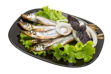 kurutulmuş capelin