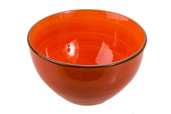 Czerwony bowl — Zdjęcie stockowe