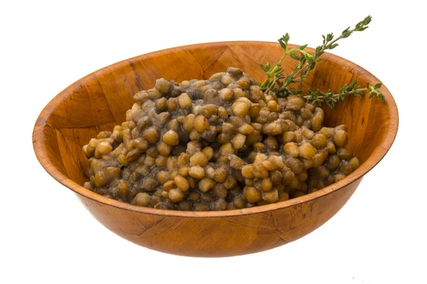 Backed lentils — Stock Photo, Image