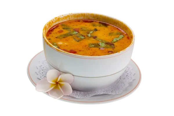 Thai famosa zuppa Thom Yam — Foto Stock