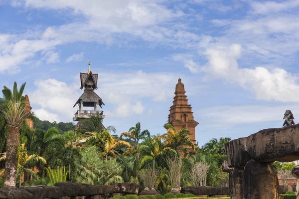 Nong nooch tropischer Garten — Stockfoto