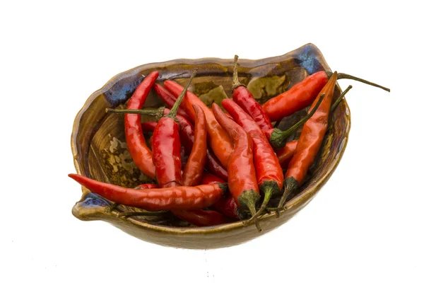 Rode chili peper — Stockfoto