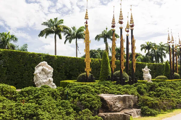 Nong nooch tropischer Garten — Stockfoto