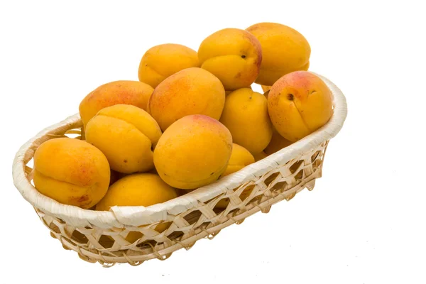 Yellow ripe apricots — Stock Photo, Image