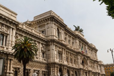 Roma, İtalya. eski şehrin tipik mimari detaylar