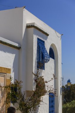 eski Arapça şehir Tunus - sidi BÜ dedi