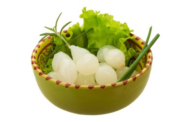 Small marinated onion