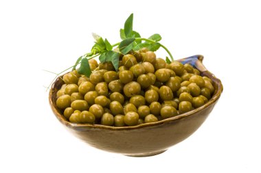 marine edilmiş yeşil bezelye