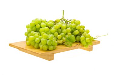 parlak yeşil üzüm