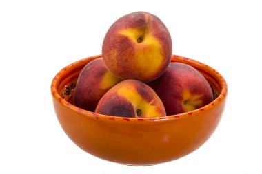 parlak olgun şeftali