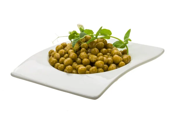 Guisantes verdes marinados — Foto de Stock