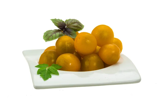 Жовтий томат — стокове фото