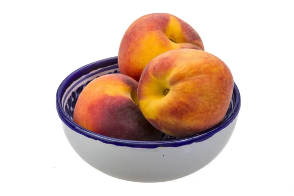 Bright ripe peaches — Stock Photo, Image