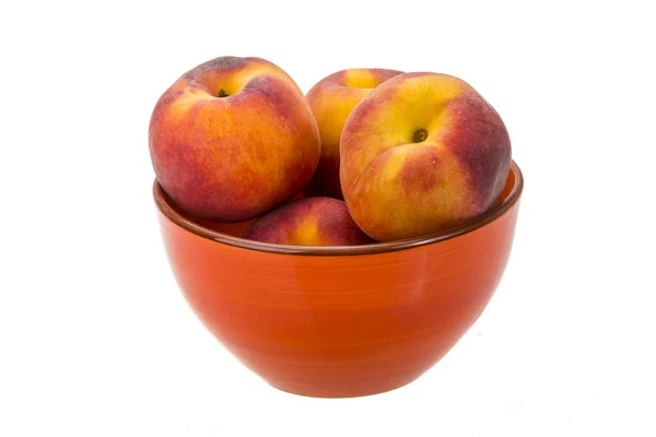 Bright ripe peaches — Stock Photo, Image