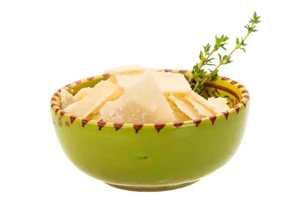 Сыр пармезан белого цвета — стоковое фото